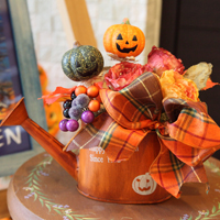 ハロウィーンジョーロアレンジメント